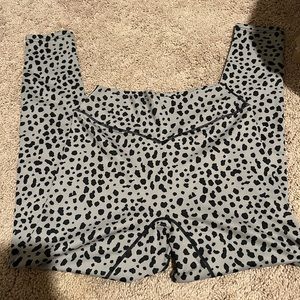 Balance athletica midnight leopard ascend leggings